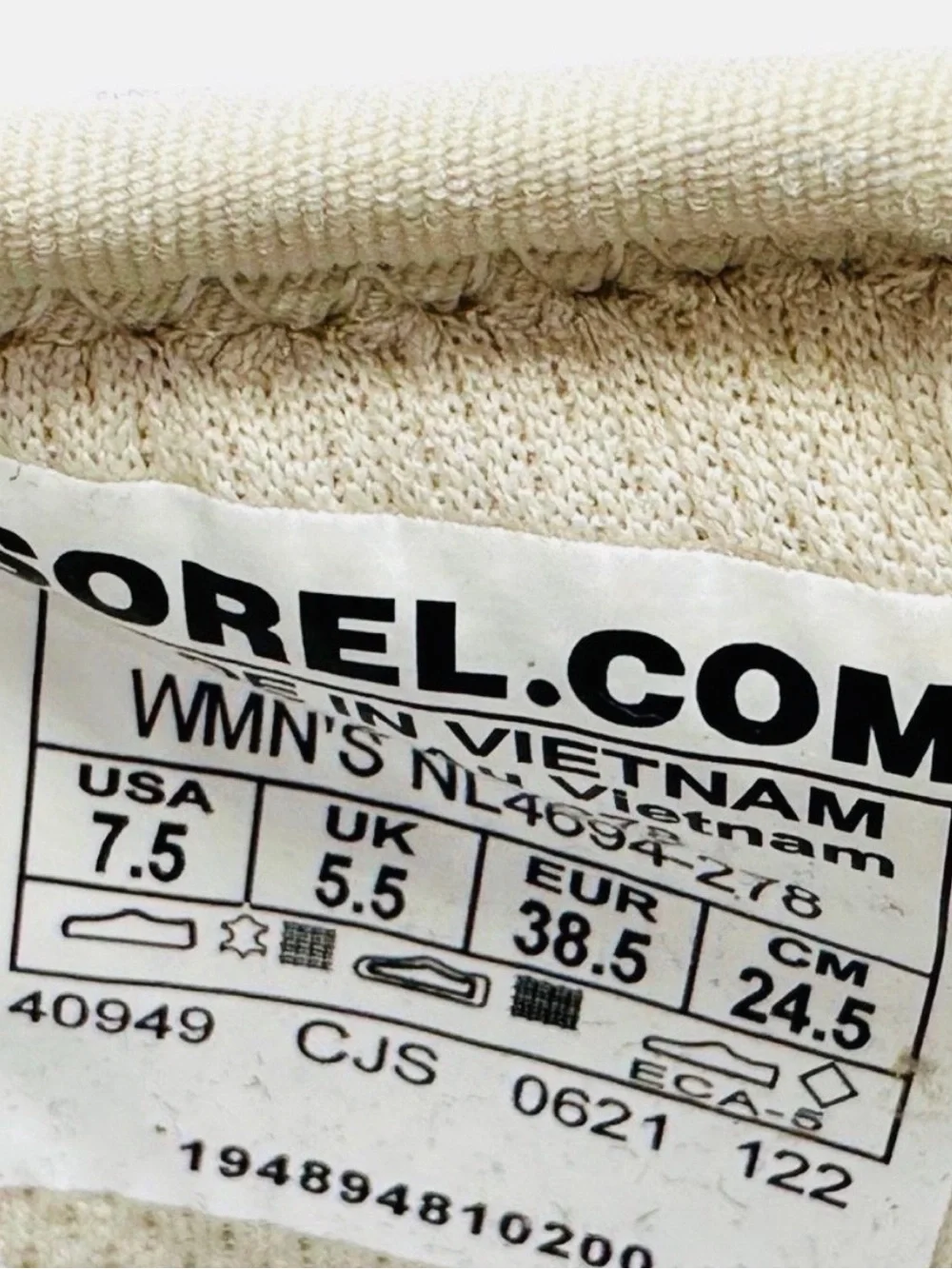 SOREL Kinetic™ Impact Sneaker - Size 7.5